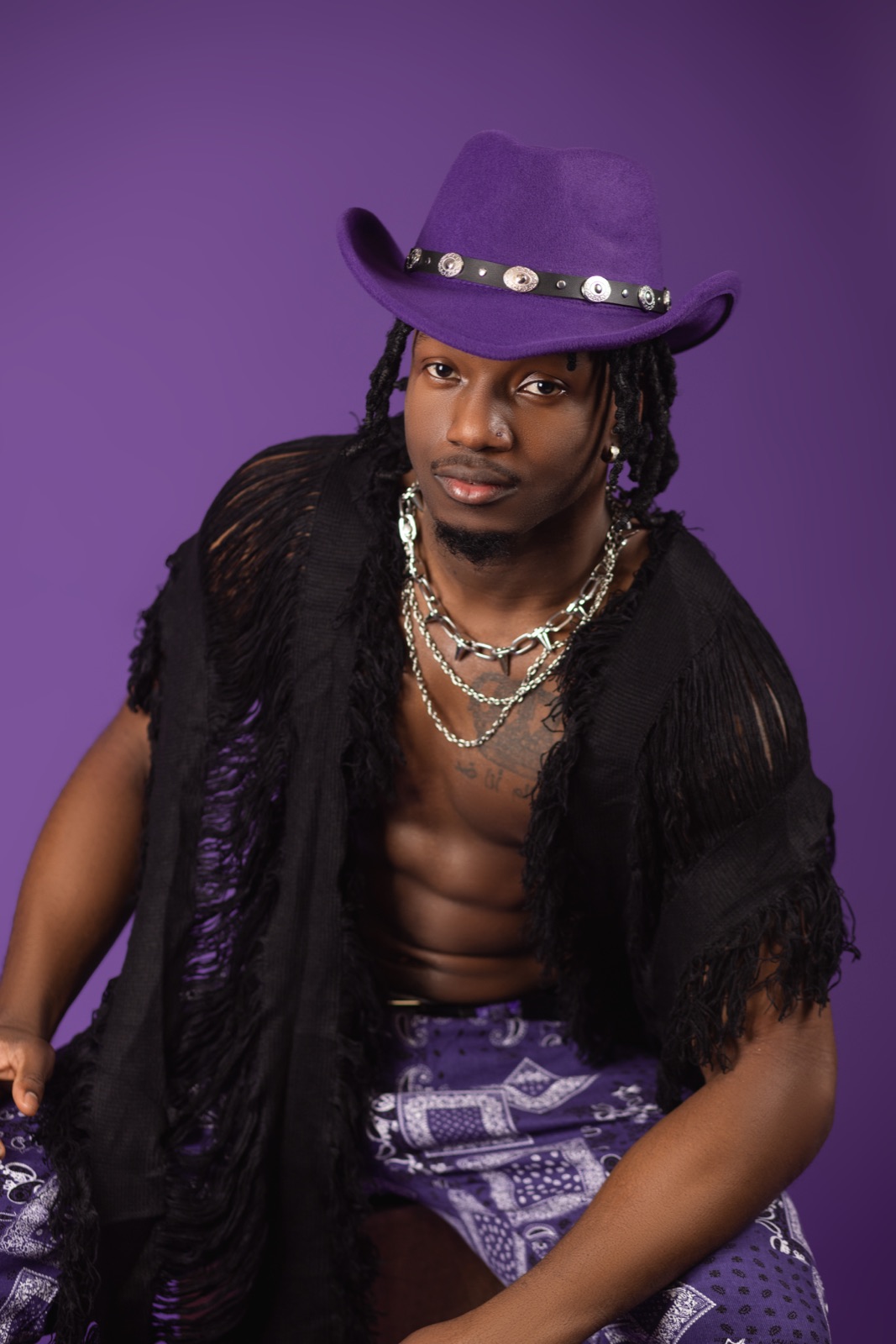 Dan G in the purple cowboy hat — Cowboy era